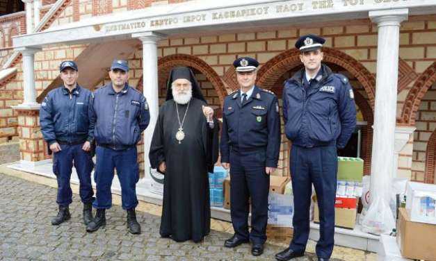 Χείρα βοηθείας από την Αστυνομία της ΑΜΘ στους αναξιοπαθούντες