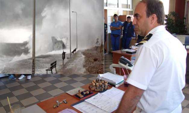 Α. Κιλίτσης Διοικητής Λ.Τ. Πόρτο Λάγους: Είναι στην κρίση του πλοιάρχου ο απόπλους όμως οι συνθήκες είναι δύσκολες