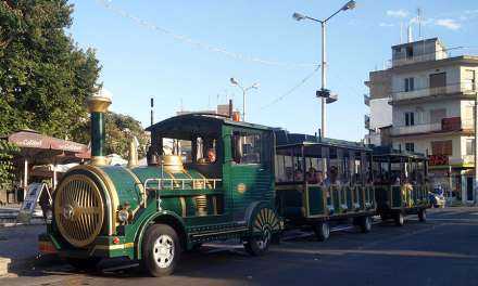 Βόλτα με το τουριστικό τρενάκι του Δήμου Ξάνθης στο πλαίσιο των ΘΛΕ 2018