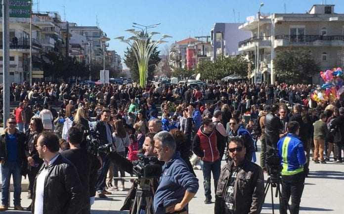 Συλλαλητήριο για τους δύο στρατιωτικούς στην Ορεστιάδα