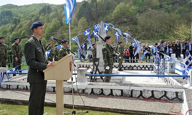 Αποκατάσταση από την Π.Ε. Ξάνθης του Μνημείου Πεσόντων Εχίνου