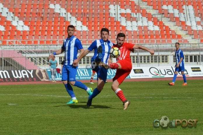 «Αφεντικό» στο ΕΑΚ ο Ολυμπιακός Βόλου, 2-0 τον Αλμυρό