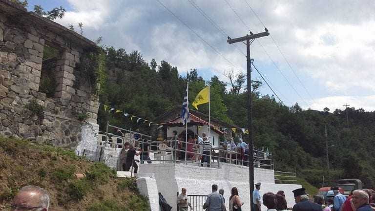 Αρτοκλασία στο Παρεκκλήσι του Αγίου Γεωργίου Μέδουσας