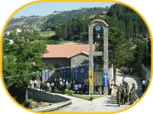 Εκκλησιασμός στον Ι.Ν. Αγ. Γεωργίου Γλαύκης