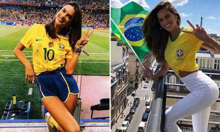 Δύο Βραζιλιάνες στις κερκίδες H Alessandra Ambrosio και η Izabel Goulart έστειλαν όλη την θετική τους ενέργεια στην Βραζιλία
