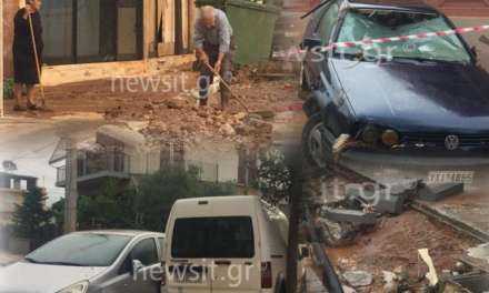 Μάνδρα: Εικόνες καταστροφής – Ανοχύρωτη πόλη – Τα έργα έμειναν… υποσχέσεις