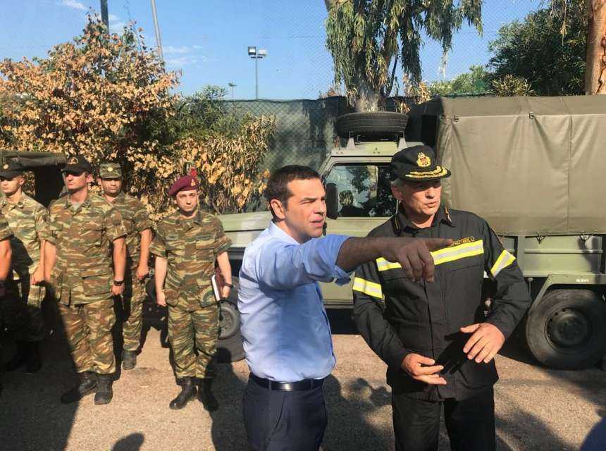 ΝΔ: Σάν τον κλέφτη πήγε στο Μάτι