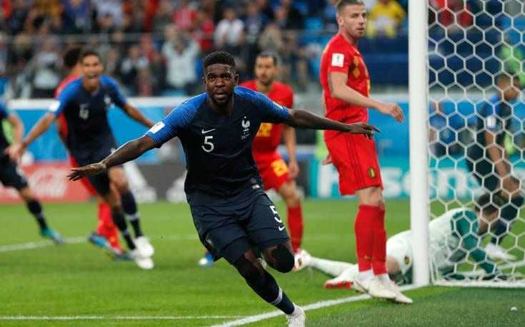 Η Γαλλία στον τελικό του Παγκοσμίου Κυπέλλου, 1-0 το Βέλγιο Χρυσός σκόρερ ο Ουμτιτί