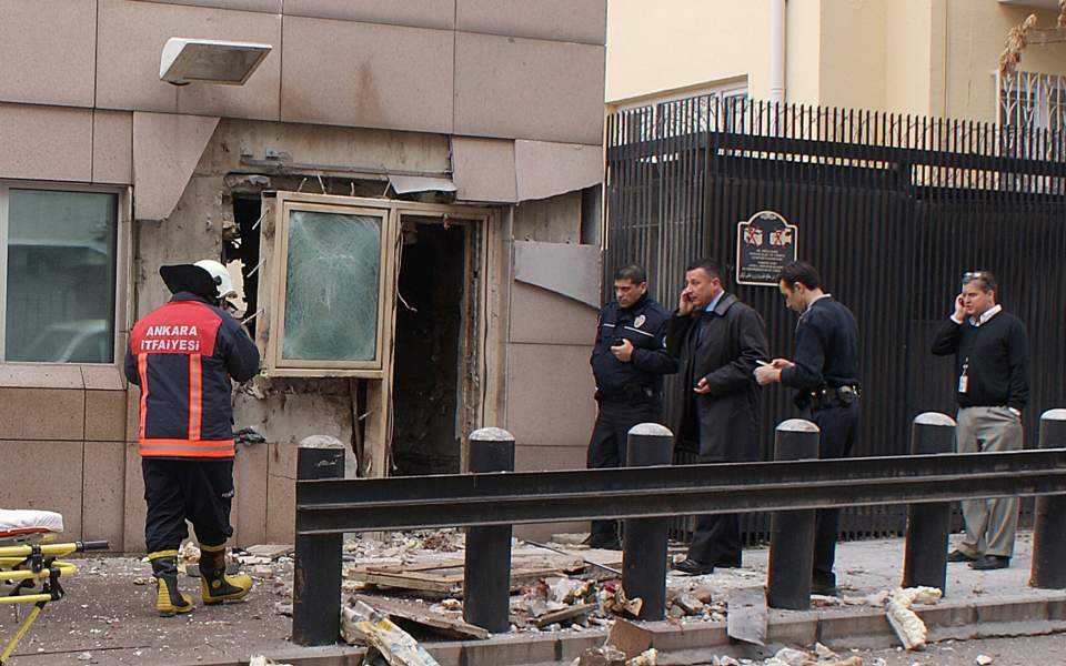 Πυροβολισμοί κατά της πρεσβείας των ΗΠΑ στην Άγκυρα