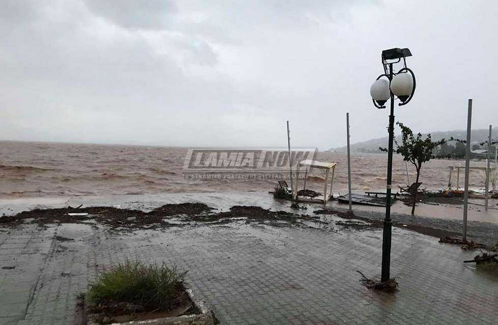 Ο κυκλώνας Ζορμπάς χτύπησε και την Φθιώτιδα