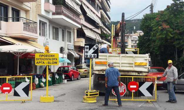 Ασφαλτοστρώσεις στις οδούς Βενιζέλου, Μακεδονίας, Σκιάθου και 4ης Οκτωβρίου