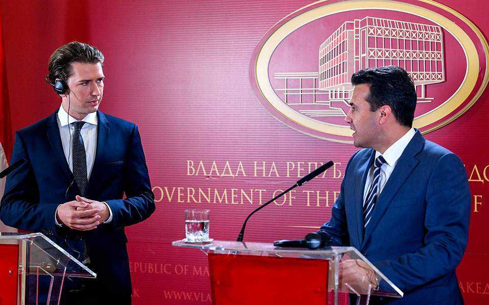 Ζάεφ: Οι Ελληνες θα στηρίξουν τη συμφωνία με διαβεβαίωσε ο Αλ. Τσίπρας