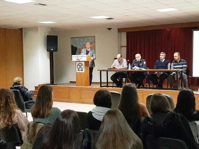 Εκπαιδευτική επίσκεψη φοιτητών της Νομικής Σχολής του Δημοκρίτειου Πανεπιστήμιου Θράκης στο Αστυνομικό Μέγαρο Κομοτηνής
