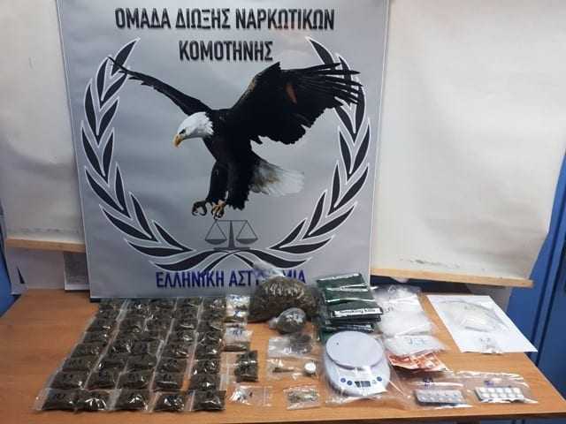 620 γρ, χασίσι ήταν έτοιμα να βγουν στην «αγορά» της Κομοτηνής. Πρόλαβε η αστυνομία