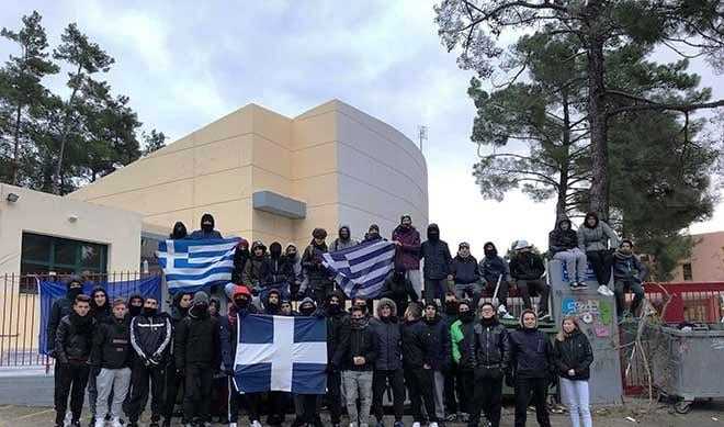 Κατάληψη για την Μακεδονία στα γυμνάσια και λύκεια της Ξάνθης