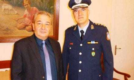 Ο νέος Αστυνομικός Διευθυντής στον Δήμαρχο Ξάνθης