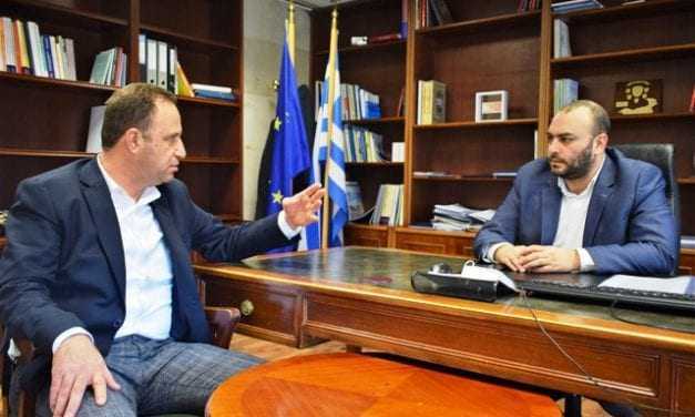 Συνάντηση με το Δήμαρχο Παγγαίου Φίλιππο Αναστασιάδη