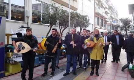 Στην αγορά ο Δήμαρχος Ξάνθης για ευχές