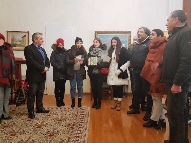 Η Αρμενική Κοινότητα έκοψε τη Βασιλόπιτα στο Δημαρχείο Ξάνθης