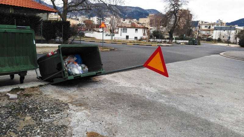 ΞΑΝΘΗ:Συνεχίζουν την “τρελή” κούρσα οι κάδοι απορριμάτων