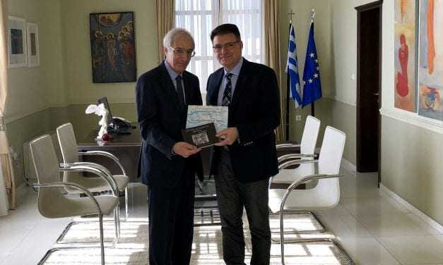 Συνάντηση Πέτροβιτς με τον Ρώσο Γενικό Πρόξενο της Θεσσαλονίκης