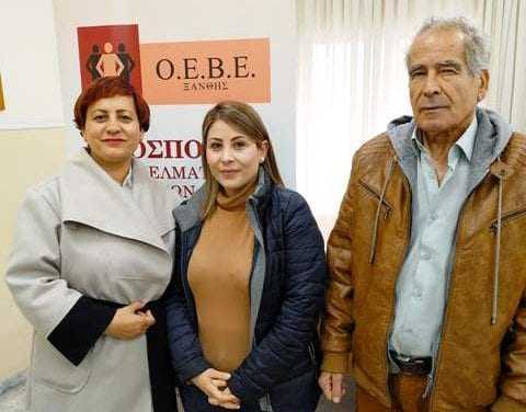 Η υποψήφια Ευρωβουλευτής της Νέας Δημοκρατίας, κυρία Χιουμεϊρά Αμέτ Ογλού στην ΟΕΒΕ Ξάνθης