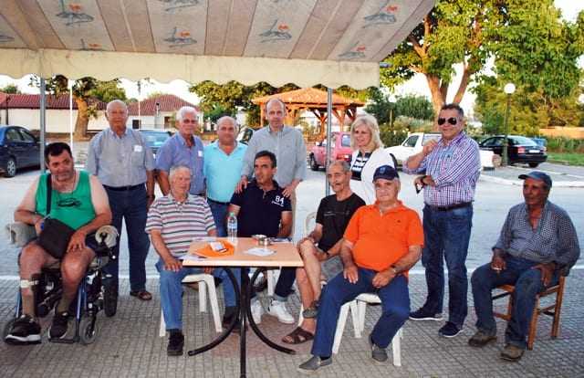 Στο Εργατικό Κέντρο ο υποψήφιος βουλευτής της ΝΔ Δ. Σαλτούρος, επίσκεψη σε Πολύσιτο, Συδινή και Σέλερο