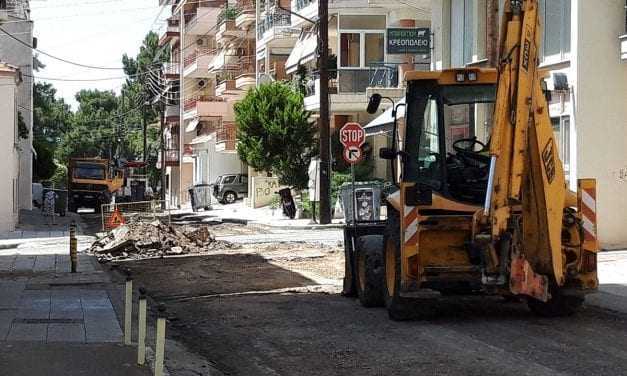 Ασφαλτοστρώσεις στις οδούς Μακρυγιάννη, Κούρκουλα και 4ης Οκτωβρίου