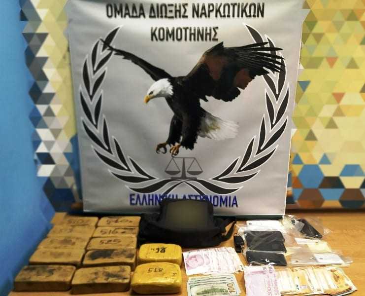 40 κιλά ηρωίνης στους δρόμους της Θράκης και άλλες αστυνομικές ειδήσεις