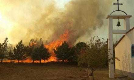 Πυρκαγιά στην Μάνδρα. 195 στρέμματα κάηκαν από την πύρινη λαίλαπα. Συναγερμός στην Πυροσβεστική Ξάνθης
