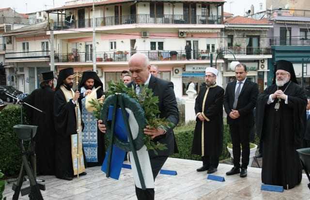 Στο Διδυμότειχο ο Περιφερειάρχης ΑΜΘ για την Ημέρα των Ενόπλων Δυνάμεων