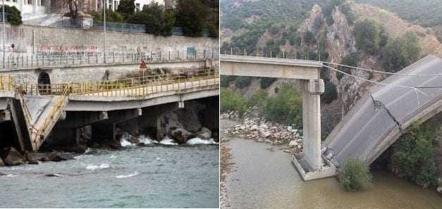 Ανυπόστατες δηλώσεις για το θέμα της γέφυρας της Καβάλας. Πότε θα στηθεί; Καλές οι δηλώσεις αλλά η γέφυρα είναι πεσμένη.