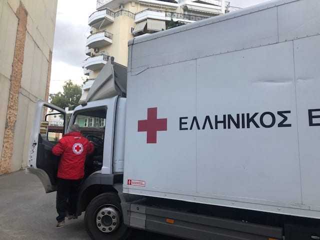 Αποστολή ανθρωπιστικής βοήθειας στην Αλβανία από τον Ελληνικό Ερυθρό Σταυρό