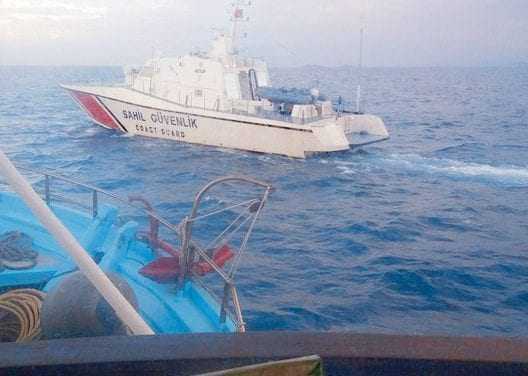 Ίμια. Παραλίγο θερμό επεισόδιο με τους Τούρκους. Ακταιωρός έδιωξε Έλληνες ψαράδες