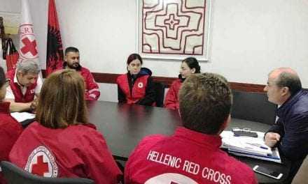 Αποστολή μεγάλης βοήθειας του Ελληνικού Ερυθρού Σταυρού στην Αλβανία