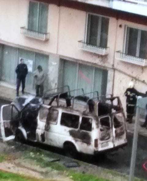 Φωτιά σε όχημα στην Ανδρέου Δημητρίου – καταστράφηκε ολοσχερώς το όχημα