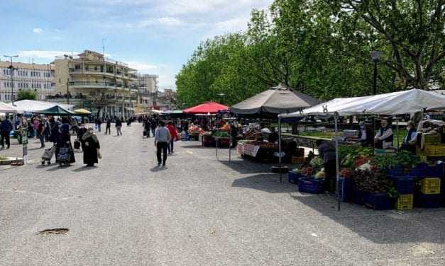 Υπεύθυνη η εξυπηρέτηση των πολιτών μας  στην υπαίθρια λαϊκή αγορά της Ξάνθης