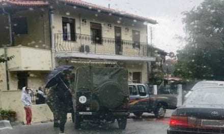 Τροχαίο με στρατιωτικό όχημα και ένα αγροτικό στην Ξάνθη