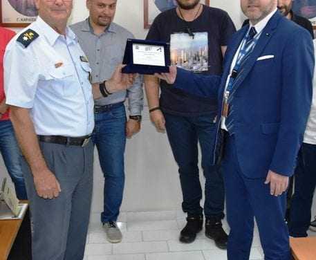 Δωρεά υλικοτεχνικού εξοπλισμού για τις ανάγκες του Τμήματος Ασφάλειας Καβάλας από την εταιρεία BRINK’S HELLAS