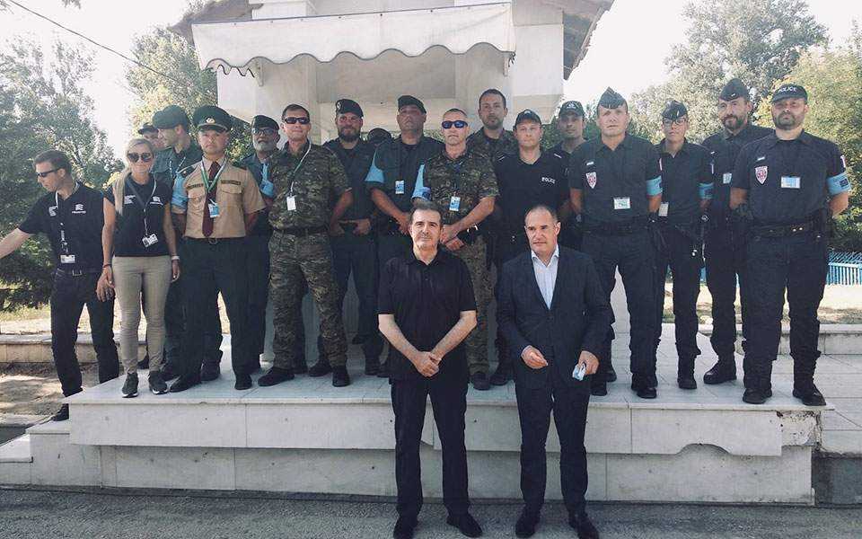 Επίσκεψη του Υπουργού Προστασίας του Πολίτη και του Εκτελεστικού Διευθυντή του Frontex στον Έβρο