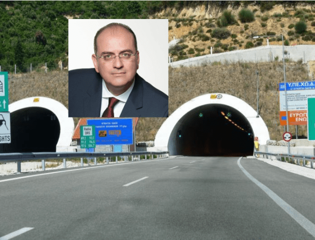 Αυτά είναι πολιτικά έργα. Μακάριος Λαζαρίδης μετονομασία της σήραγγας Συμβόλου σε “Νικολάου Μάρτη”