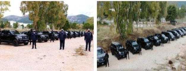 675 περιπολικά και 15.690 αλεξίσφαιρα γιλέκα δώρο Χρυσοχοΐδη στην Ελληνική Αστυνομία