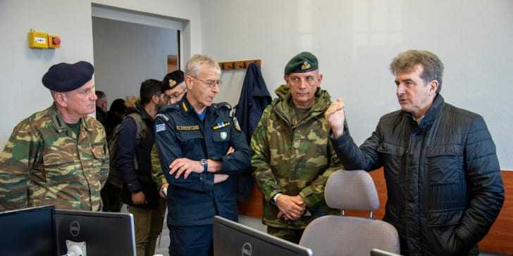Επίσκεψη του Υπουργού Προστασίας του Πολίτη Μιχάλη Χρυσοχοΐδη στον Έβρο