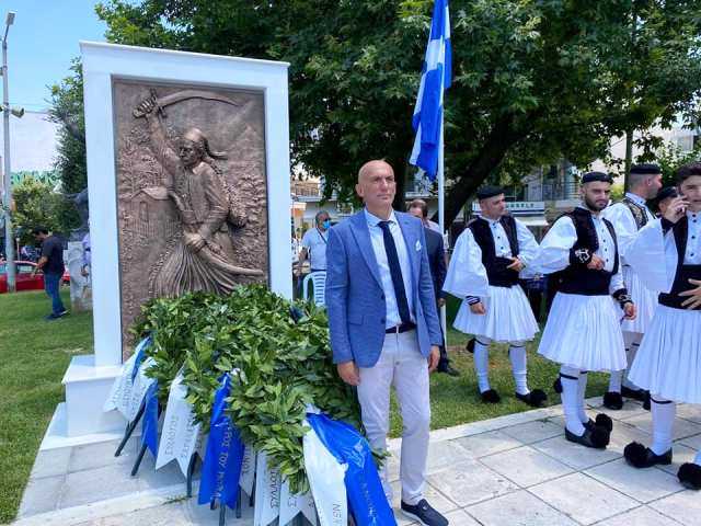 Αποκαλυπτήρια του μνημείου των Σαρακατσάνων αγωνιστών του 1821