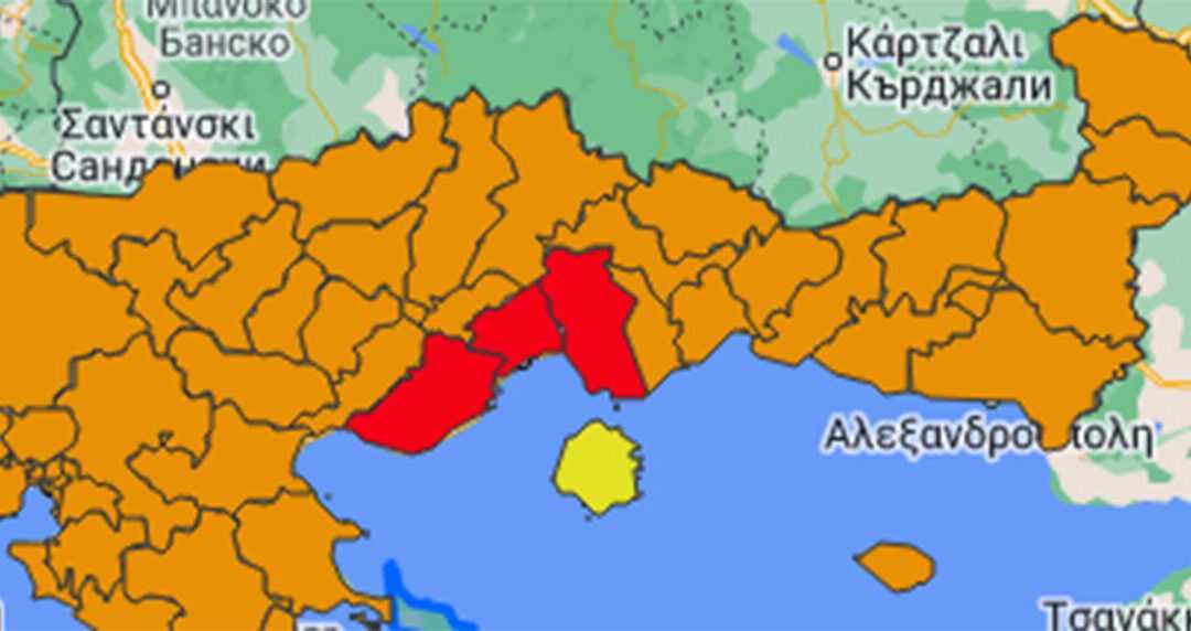 Αρνητική “πρωτιά” σε όλη την Περιφέρεια ΑΜ-Θ για την Π.Ε Καβάλας στα κρούσματα