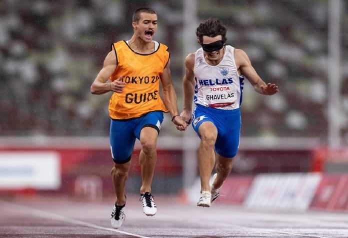 Αθλητική Δράση προς τιμήν του Χρυσού Παραολυμπιονίκη του Τόκιο 2021 στα 100μ με νέο Παραολυμπιακό και Παγκόσμιο ρεκόρ 10,82΄΄ κατηγορίας Τ11 (με τύφλωση) Γκαβέλα Αθανάσιου  και του οδηγού του αθλητή Γκαραγκάνη Σωτήριου.
