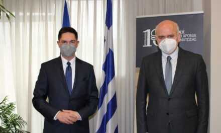 Συνάντηση του Περιφερειάρχη ΑΜΘ με τον Πολωνό Πρέσβη στην Αθήνα