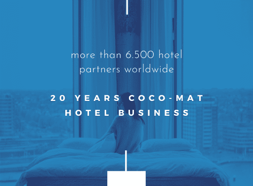 Ο Όμιλος COCO-MAT προσεγγίζει ολιστικά τη ξενοδοχειακή αγορά επενδύοντας σε νέα προϊόντα, υπηρεσίες και ιδιόκτητες επιχειρήσεις. 20 χρόνια ξενοδοχειακός εξοπλισμός με πάνω από 6.500 καταλύματα που έχουν επιλέξει την COCO-MAT σε Ελλάδα, Ευρώπη, Αμερική, Ασία.