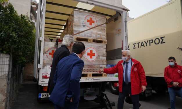 Ο Ε.Ε.Σ. απέστειλε νέα ανθρωπιστική βοήθεια στην Ουκρανία