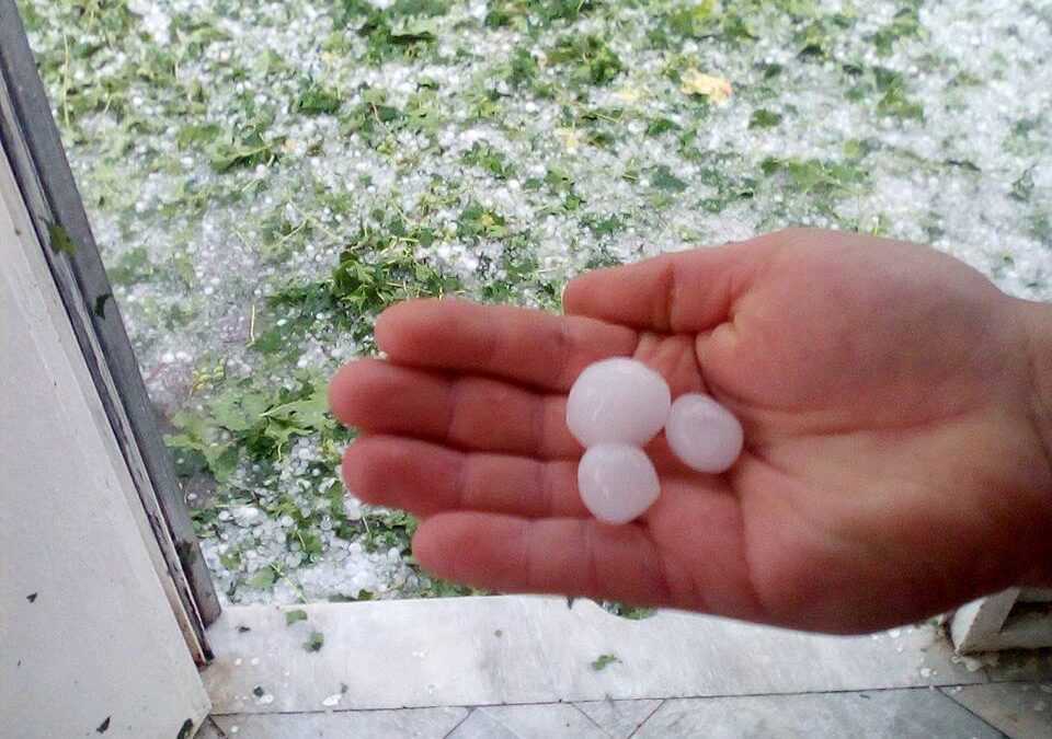 Χαλαζόπτωση στην ΠΕ Ξάνθης. Καταγραφή και αποζημίωση των αγροτών που επλήγησαν.